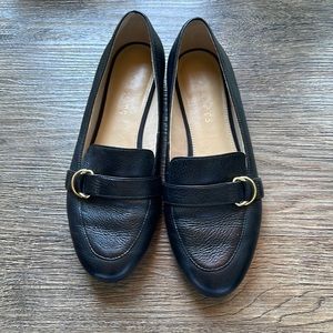 7.5 Black Talbots Loafers